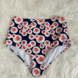 NWOT High-Waisted Floral Bikini Bottom